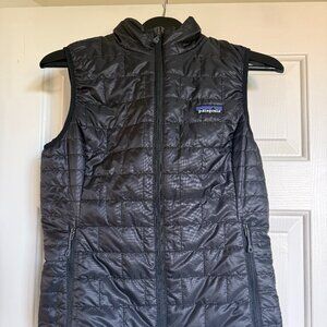 Patagonia Nano Puff Packable Vest Black - Women's Size XS